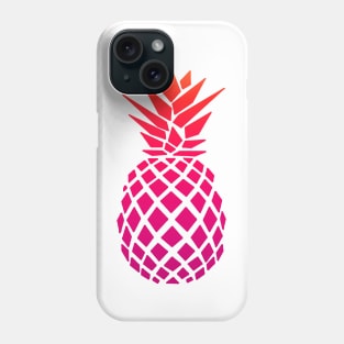 Pink Pineapple Design Phone Case