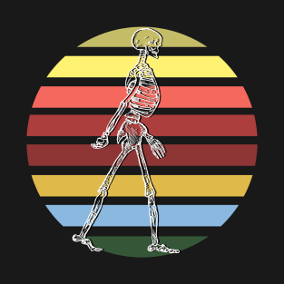 Psychedelic skeleton walk T-Shirt