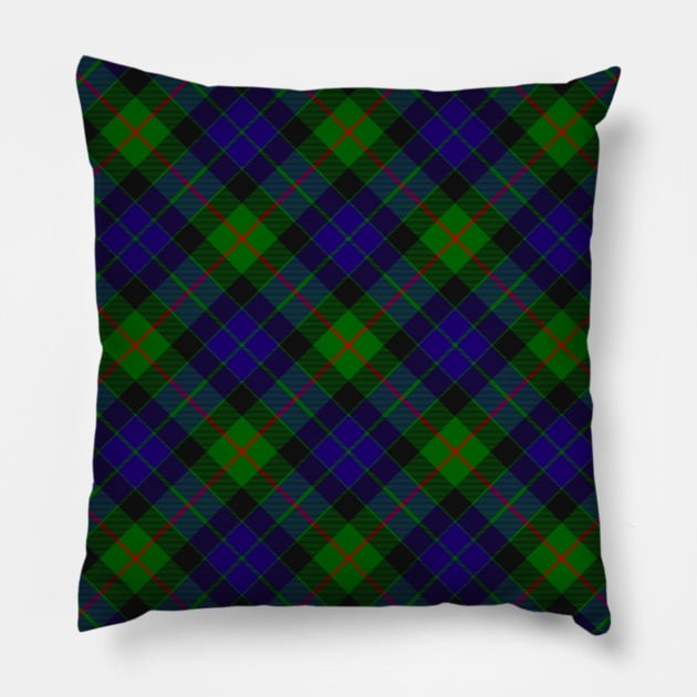 Clan Gunn Tartan Pillow by sifis