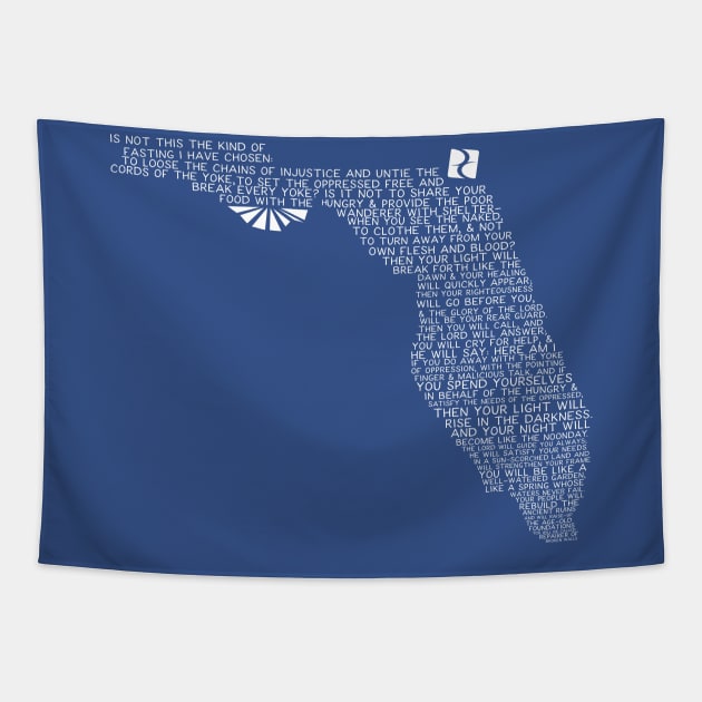 True Fasting Florida Tapestry by DreamCenterLKLD