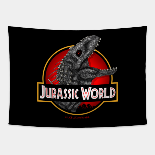 Jurassic World Indominus Rex Jurassic World Tapestry Teepublic 