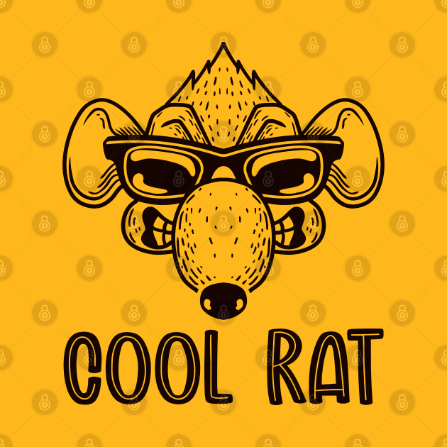 Cool Rat (Lineal) by nickbeta