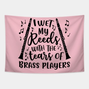 I Wet My Reeds With The Tears Of Brass Players Clarinet Tapestry