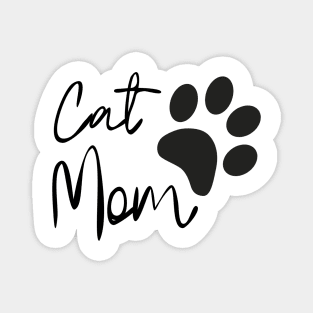 Cat mom Magnet