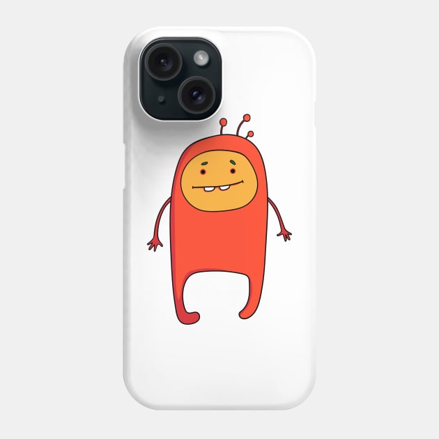 cute monster Phone Case by InshynaArt