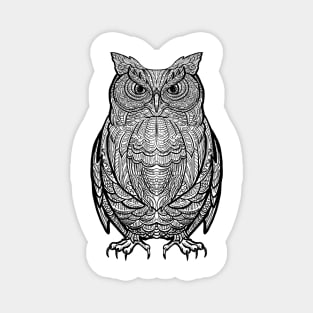 Owl in doodle style Magnet