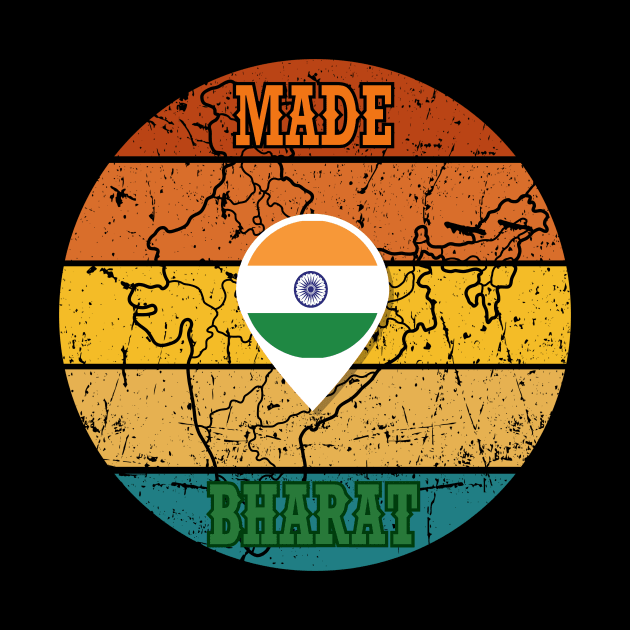 Made In Bharat India by Piggy Boxer