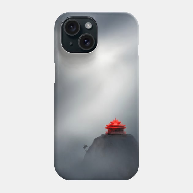 Taoist Temple Phone Case by ILYOart