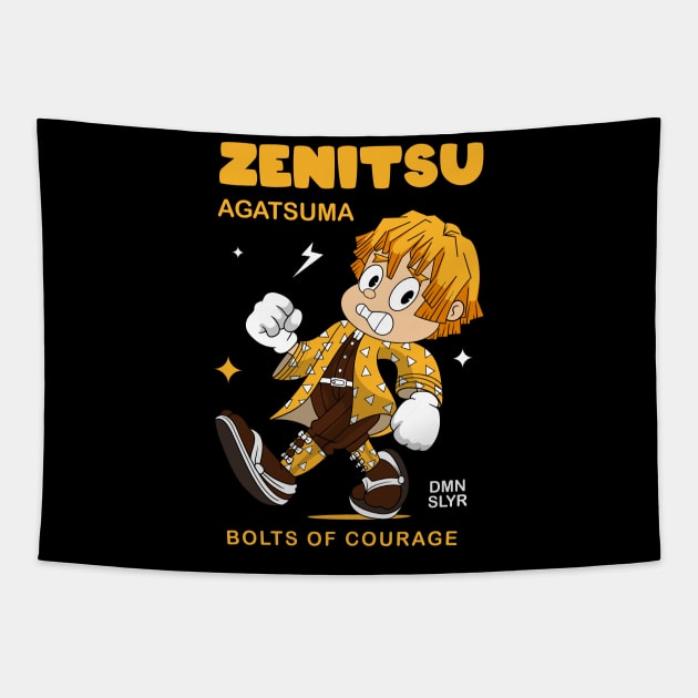 Zenitsu Tapestry by Harrisaputra