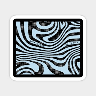 Funny Abstract Pattern Magnet
