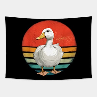 Duck Birds Ducks Vintage Duck Lover Retro Duck Tapestry