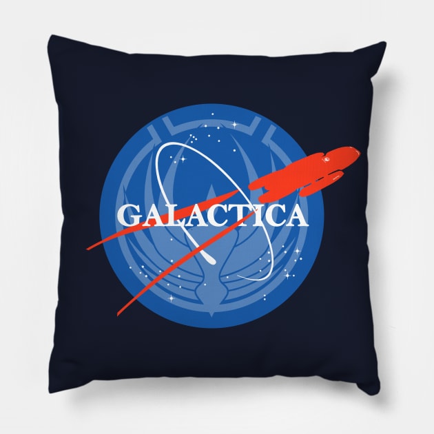 Battlestar Aeronautics Pillow by Cattoc_C