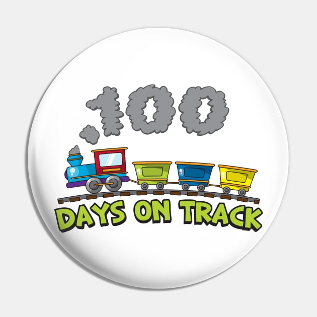 100 Days On Track Pin by yeoys