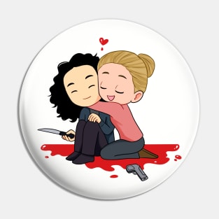 Killing Eve chibi Pin