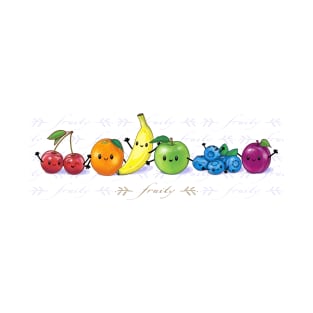 Fruity Rainbow of Fruit T-Shirt