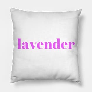 Lavender Pillow