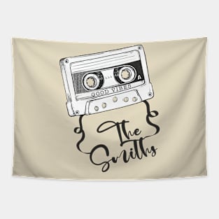 Good Vibes The Smiths // Retro Ribbon Cass Tapestry