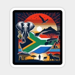 South Africa Country, My pride Magnet