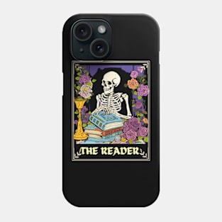 The Reader Book Lovers Tarot Cute Reader Bookworm Gifts 2024 Phone Case