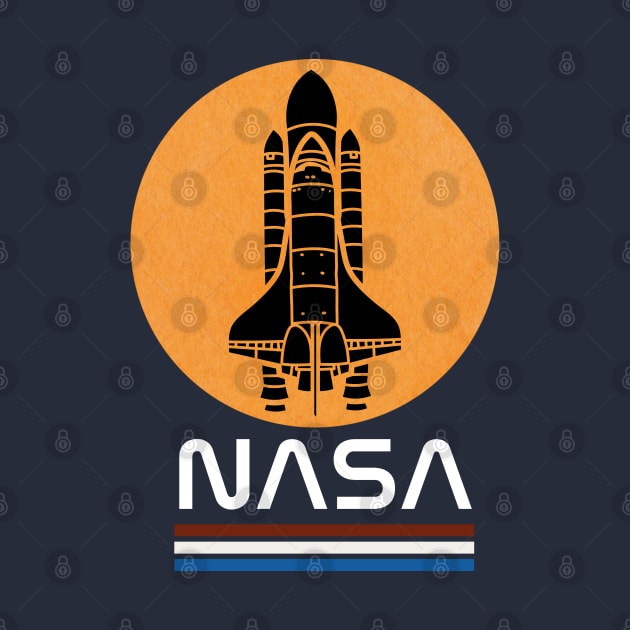 NASA RETRO VINTAGE SPACE SHUTTLE LAUNCH by Teessential