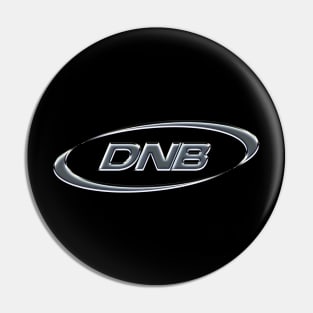 DNB Rave Chrome Pin