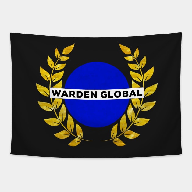 Warden Global Logo Tapestry by Viktor