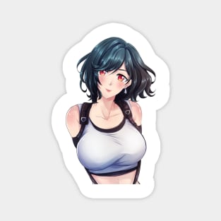 Tifa (short hair) Magnet