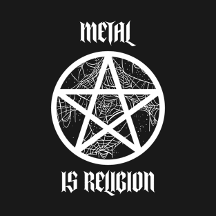 Heavy Metal Saying Pentagram Satan T-Shirt