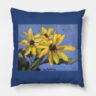 Maximilian Sunflowers Pillow