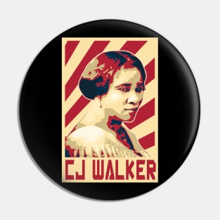 Cj Walker Retro Pin