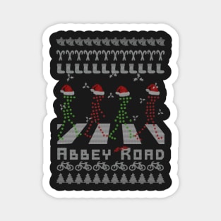 Abbey Road Ugly Christmas Model Magnet