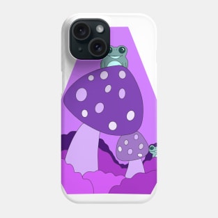 Purple Frog Phone Case