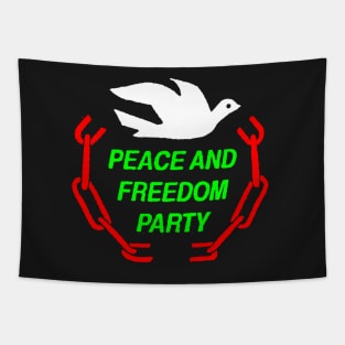 Peace and Freedom Party Tapestry