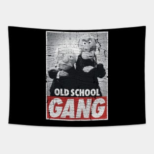 Old School Old Gang Tapestry