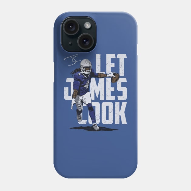 James Cook Buffalo Let James Cook Phone Case by ClarityMacaws