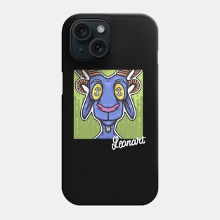 Leonart goat Phone Case