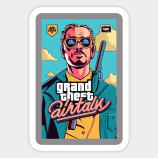 GTA6 grand theft auto VI sticker A5 size 5.8 x 8.3 inches MAFIA