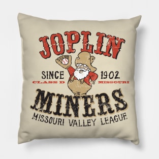 Joplin Miners Baseball Pillow