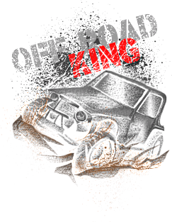 off road king Magnet