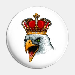 crowned eagle Pin