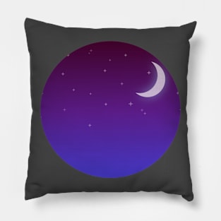 Moonlit night Pillow