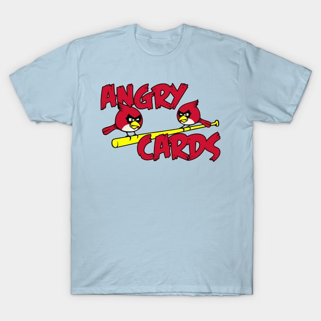 Angry Birds Group T-Shirt Blue Men's