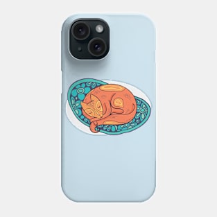 sleeping fox Phone Case