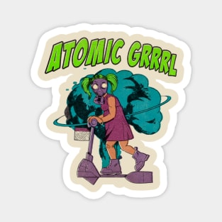 Atomic Grrrl Magnet