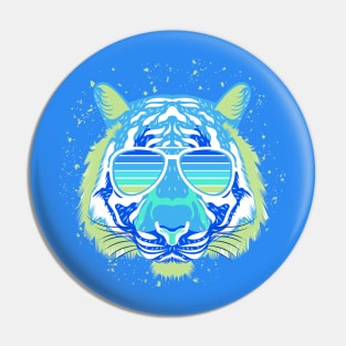 funny tiger Pin