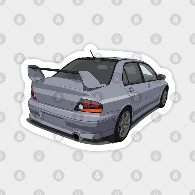 Evo 8 Magnet by ArtyMotive