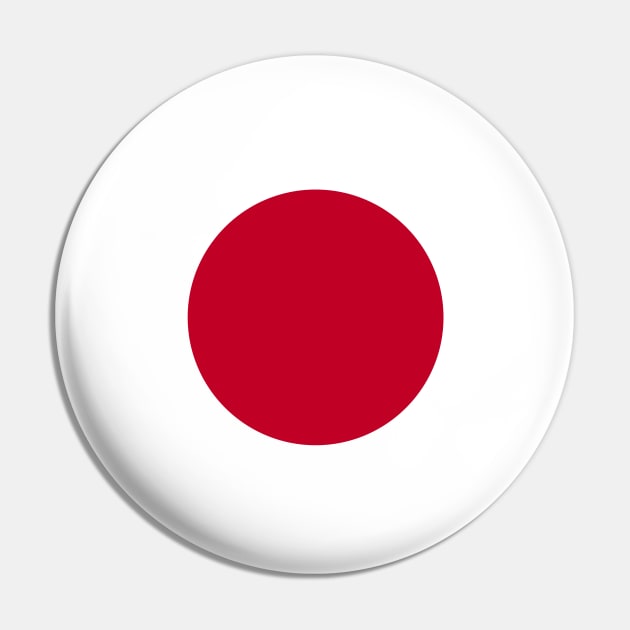 Japan Flag Pin by Design_Lawrence