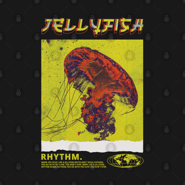 Rhythm Jellyfish by VINTAGINO STORE