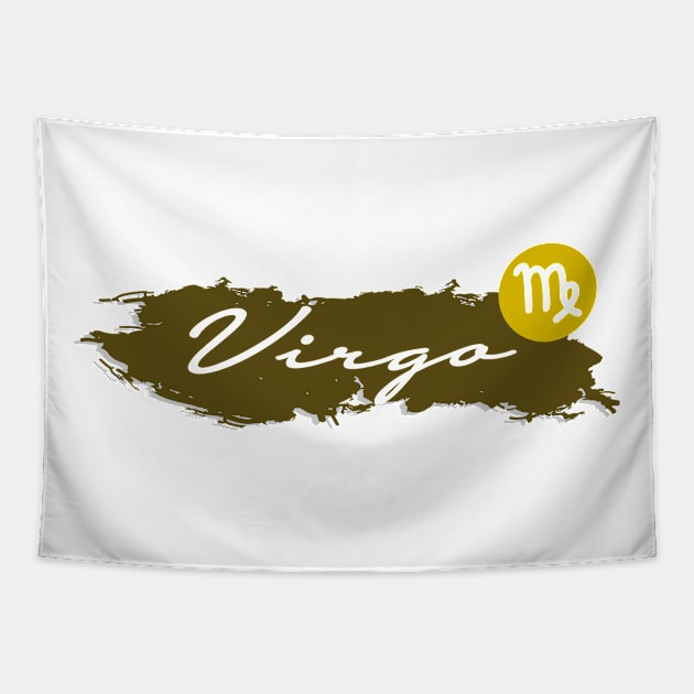 Virgo Horoscope Tapestry by creative words