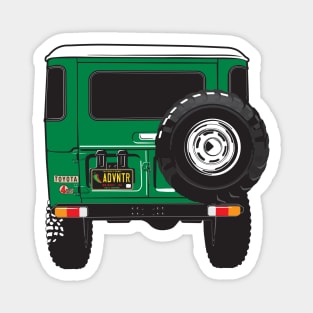 Landcruiser Backside Magnet